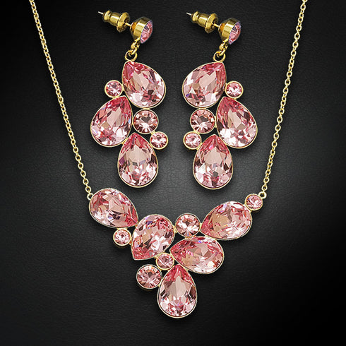 Комплект "Fillori Burvība (Light Rose)" с кристаллами Preciosa™